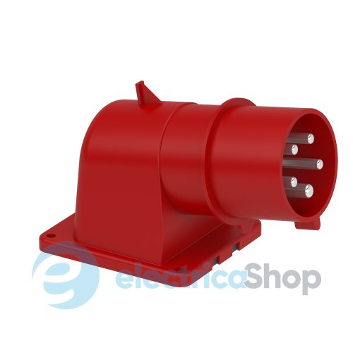 Вилка панельная 32А 3P+N+E, 6ч, 380V/AC IP44, SE Kaedra Box 81821