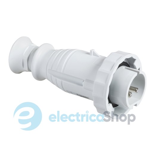 Вилка кабельная прямая 16А 2P 40-50V/AC IP67, SE Kaedra Box 82353