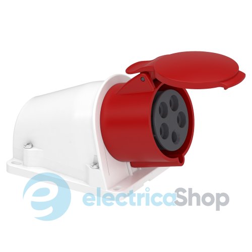 Настенная розетка PRATIKA 32А 3P+N+E, 6ч, 380…415V/AC IP44, SE Kaedra Box PKY32W435