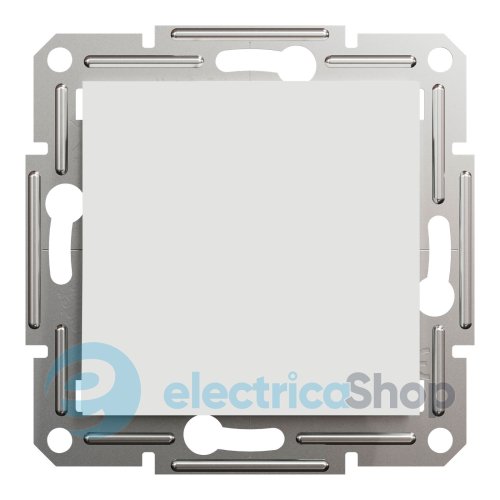 Заглушка Asfora Schneider Electric EPH5670121 белая (без рамки)