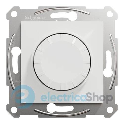 Поворотный LED диммер RC 3-370Вт Asfora Schneider Electric EPH6870121 белый (без рамки)