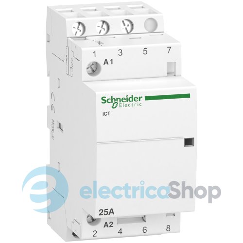 Контактор iCT Acti9 — 25 Aмпер, 3Н.О 230V
