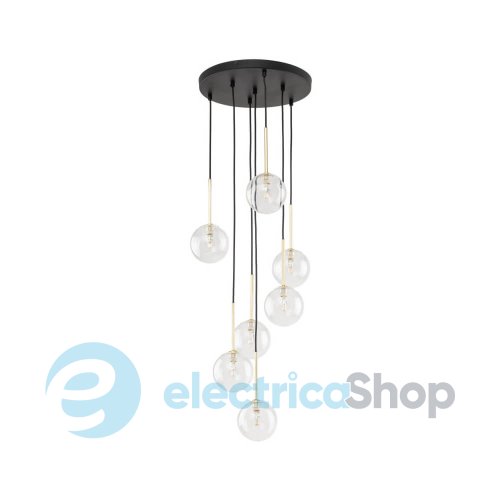 Подвесной светильник TK-Lighting NILOS BLACK/GOLD 7 5362