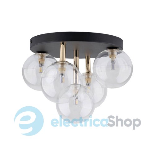 Люстра TK-Lighting NILOS BLACK/GOLD 5 (758)