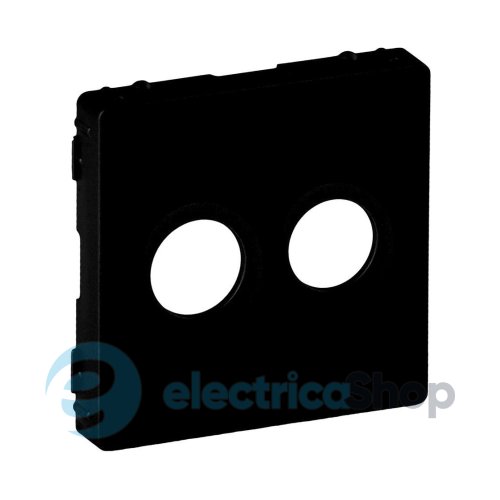 Лицьова панель розетки Tv-Sat 756822 Legrand Valena Life Black колір чорний матовий