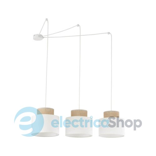 Підвісний світильник TK-Lighting DUO WHITE JUTA 3 2345