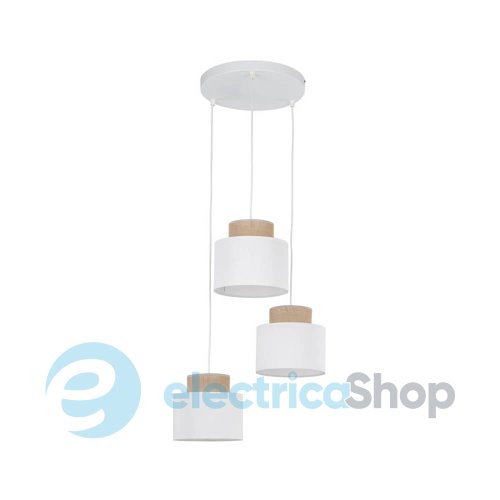 Підвісний світильник TK-Lighting DUO WHITE JUTA 3 2594