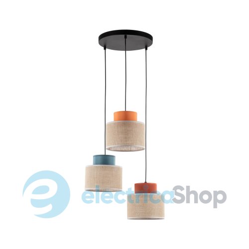 Підвісний світильник TK-Lighting DUO JUTA MIX BIG 3 2759