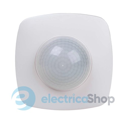 Датчик руху F&F DR-09-IP65, 230V/10А 360 гр. IP65 накладний, функція датчик присутності, білий