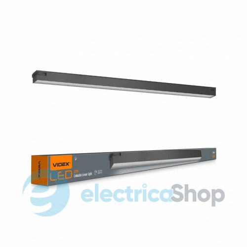 LED світильник лінійний магістральний VIDEX BNL02 50W 1.2М 5000K 220V Black (27983)