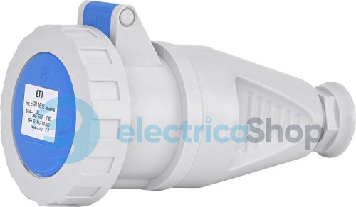 Розетка кабельная  ESH-1632  IP67 (16A, 230V, 2P+PE), ETI 4482006