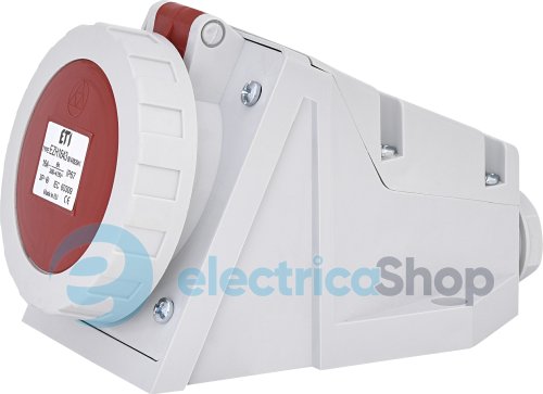 Розетка настенная  EZH-1643  IP67 (16A, 400V, 3P+PE), ETI 4482041
