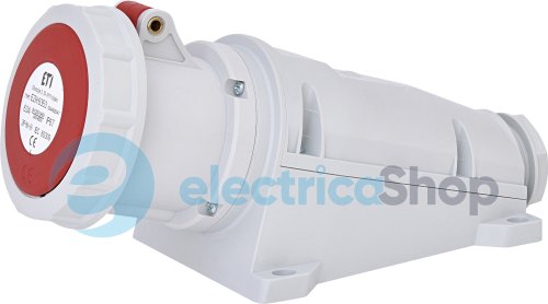 Розетка настенная  EZH-6353  IP67 (63A, 400V, 3P+N+PE), ETI 4482047