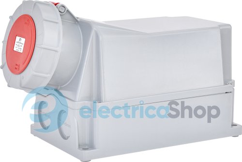 Розетка настенная  EZH-12543  IP67 (125A, 400V, 3P+PE), ETI 4482048