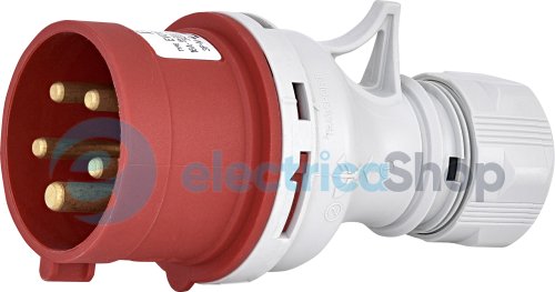 Вилка кабельна з реверсом фаз EVO-1653  IP44 (16A, 400V, 3P+N+PE), ETI 4482022
