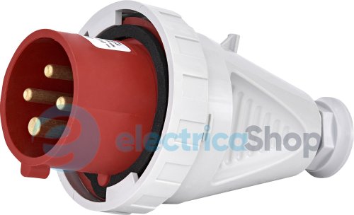 Вилка кабельна EVH-1643  IP67 (16A, 400V, 3P+PE), ETI 4482025
