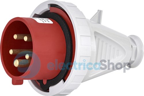 Вилка кабельна EVH-1653  IP67 (16A, 400V, 3P+N+PE), ETI 4482026