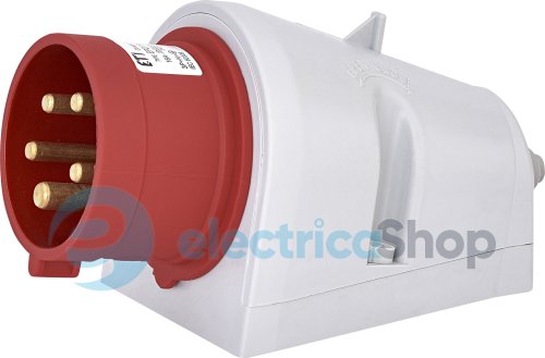 Вилка настінна з реверсом фаз EPO-1653  IP44 (16A, 400V, 3P+N+PE), ETI 4482064