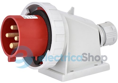 Вилка настінна EPH-3243  IP67 (32A, 400V, 3P+PE), ETI 4482070