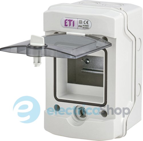 Пластиковий щит 4 мод. IP65 зовнішній ECH 4G ETI 1101060