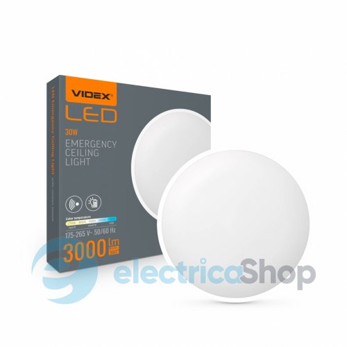 Аварійний світильник VIDEX 30W 2700-6500K LED VL-CLR-EM300-2 (27937)