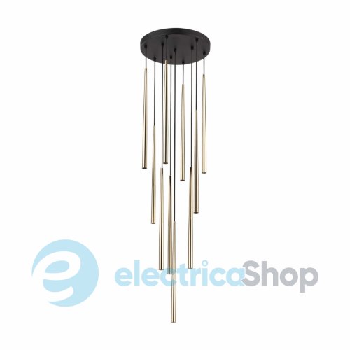 Подвесной светильник TK-Lighting PIANO BLACK GOLD 10 10118