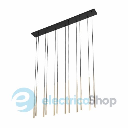 Подвесной светильник TK-Lighting PIANO BLACK GOLD 12 10119
