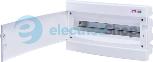 Щит внутренний распределительный ECМ 18PO (18мод.белая дверца) IP40 ETI 1101019