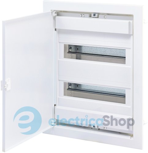 Щит металопластиковий ECG28 (24+4мод., метал.білі дверцята) IP40 ETI 1101026