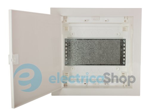 Щит металопластиковий ECG14 MEDIA-PO (перф.панель, пластик.білі дверцята) IP40 ETI 1101189