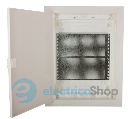 Щит металопластиковий ECG28 MEDIA-PO (перф.панель, пластик.білі дверцята) IP40 ETI 1101190