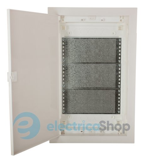 Щит металопластиковий ECG42 MEDIA-PO (перф.панель, пластик.білі дверцята) IP40 ETI 1101191