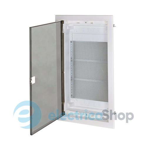 Щит металопластиковий ECG42 MEDIA-PT (перф.панель, пластик.проз.дверцята) IP40 ETI 1101188