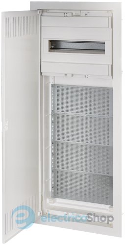 Щит металопластиковий ECG 70 COMBO4/1-I (12+2мод, 1ряд., 4м.п., перф.метал.двер.) IP40 ETI 1100223