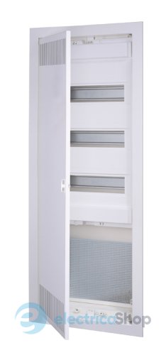 Щит металопластиковий ECG 70Н COMBO2/3-I (36+6мод, 3ряд., 2м.п., перф.метал.двер.) IP40 ETI 1100231