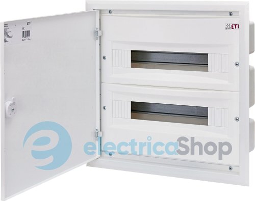 Щит металопластиковий ERP 18-2 (36мод.) IP40 ETI 1101210
