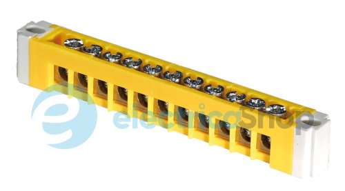 Шина ERP-PE1 (для ERP, "PE", 11 мод., жовта) ETI 1101283