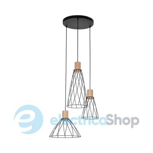 Підвісний світильник TK-Lighting MODESTO WOOD 3 10188