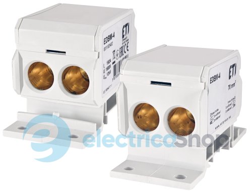 Распределительный блок EDBM-4 (192А, 1500V AC/DC, OUT: 3x4-70) ETI 1102402