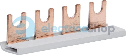 Шина питания IZ 16/1F/4L (16мм2, 1P, 0.08м, Fork, 4mod., угловая) ETI 2921083