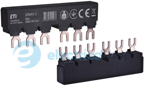 Соединительная шина изолированная IZM45-2 (2хМРЕ (до 40А) или 2хMS) ETI 2921298