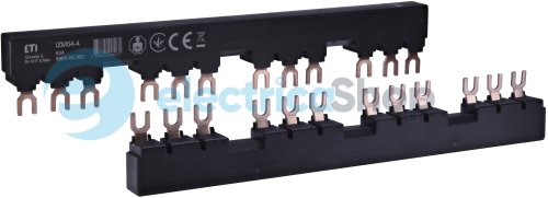 Соединительная шина изолированная IZM63-4 (4xMS/MPE (до 40A) + 2xБ.К. или Н.Р. / 4x MSP0 (до 25A) + Б.К.) ETI 2921309