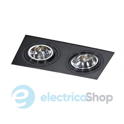 Точечный светильник Azzardo Siro 2 black/black (AZ2806)