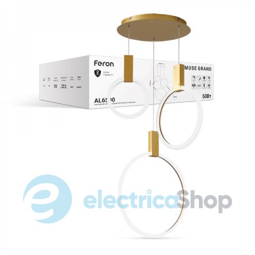 Подвесной светильник Feron AL6500 GRAND 50W 3000-6500K LED 40241