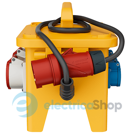 Комбинированный блок EverGUM 306x288x230 мм. желтый, кабель 2 метра, MENNEKES 70352