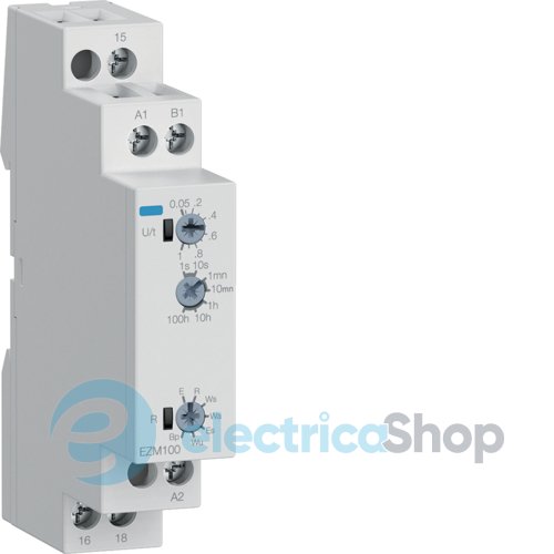 Реле часу багатофункціональне 1ПК.8А 12-240V AC/DC DIN EZM100 Hager
