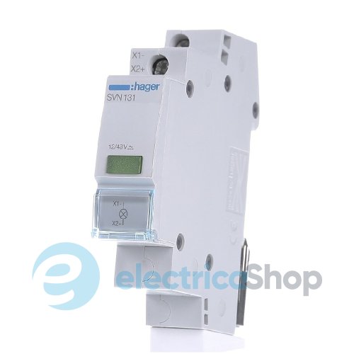 Индикатор LED 12/48V DIN, зеленый SVN131 Hager