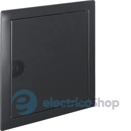 Дверь с рамкой для 1-рядного щита VOLTA, антрацит (RAL7016) VZ331N Hager