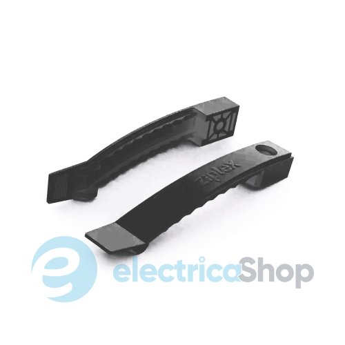 Кабельный зажим под дюбель (саморез) РА Ziplex КЗ1 0802/10 135мм черные (8 проводов) уп.(10шт.)