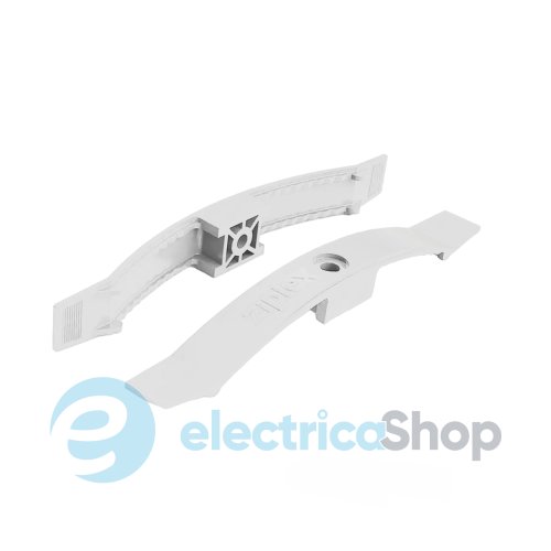 Кабельный зажим под дюбель (саморез) РА Ziplex КЗ1 1001/25 168мм белые (10 проводов) уп.(25шт.)